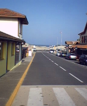 Contis Plage rue principale